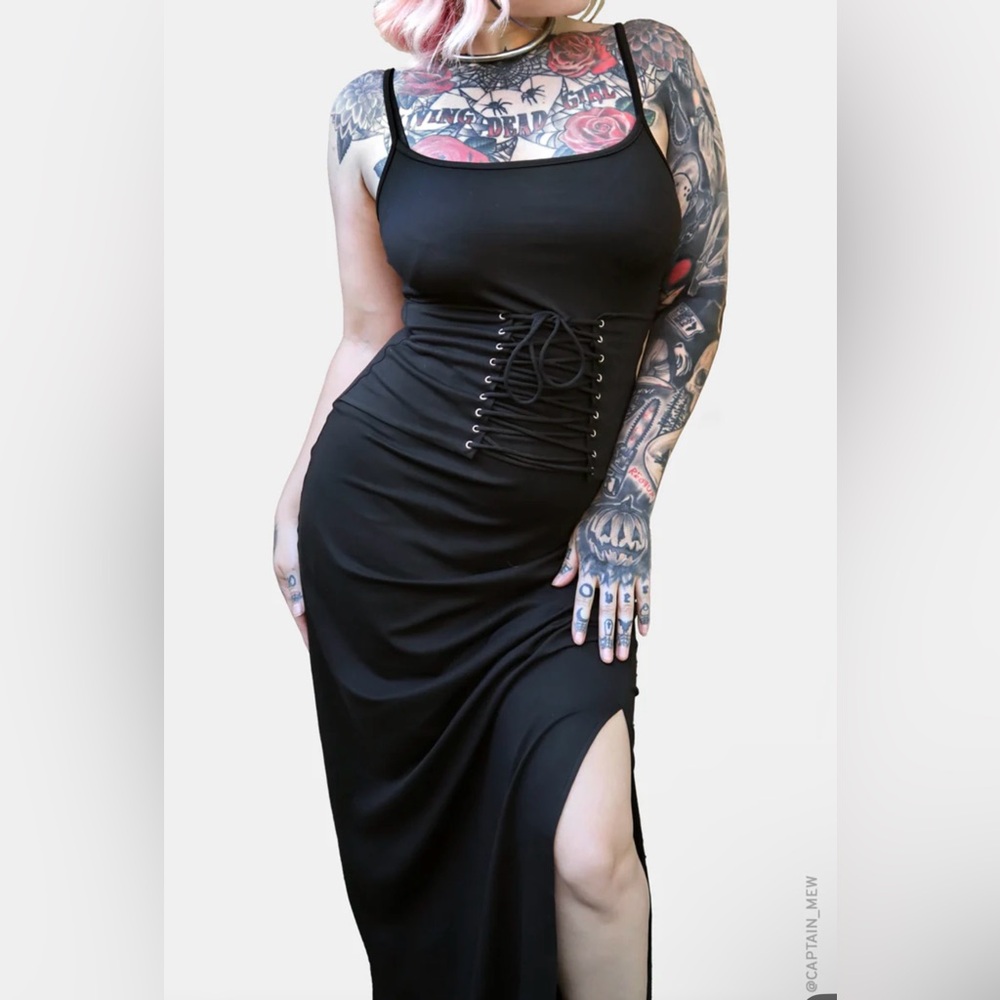 Forest Ink Yvette maxi dress L